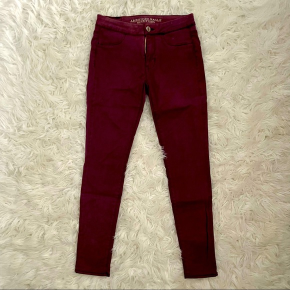 american eagle sateen jegging (size 4) - Picture 2 of 3